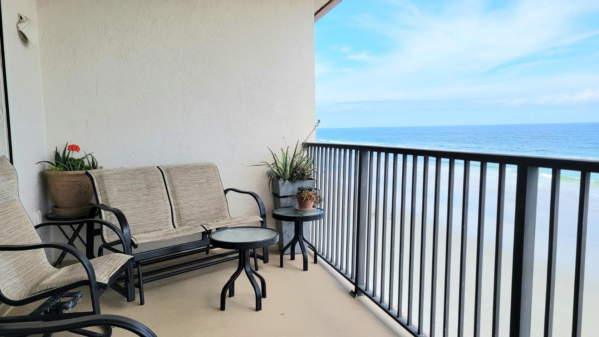 512 - Oceanfront Top Floor Corner 2 Bedroom Ню Смирна Бийч Екстериор снимка